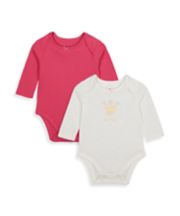 Mothercare Little Princess Bodysuits - 2 Pack