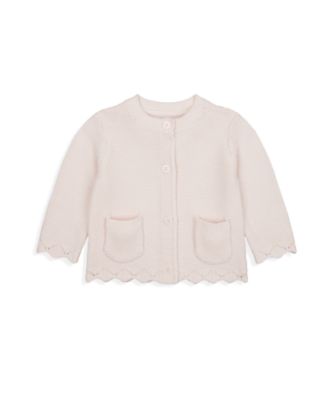 Mothercare My First Girl - Little Bunny Purl Knit Cardigan