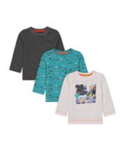 Mothercare Adventure T-Shirts - 3 Pack