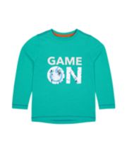 Mothercare Game On Reversible-Sequin T-Shirt