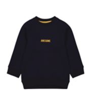 Mothercare Navy Awesome Sweat Top