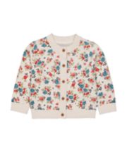 Mothercare Floral Knitted Cardigan
