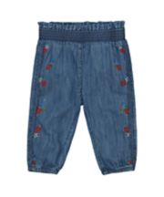 Mothercare Embroidered Denim Jeans