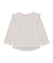 Mothercare White Broderie T-Shirt