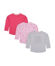 Mothercare Love T-Shirts - 3 Pack