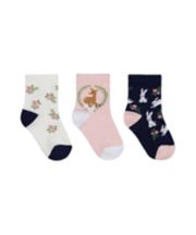 Mothercare Forest Friend Socks - 3 Pack