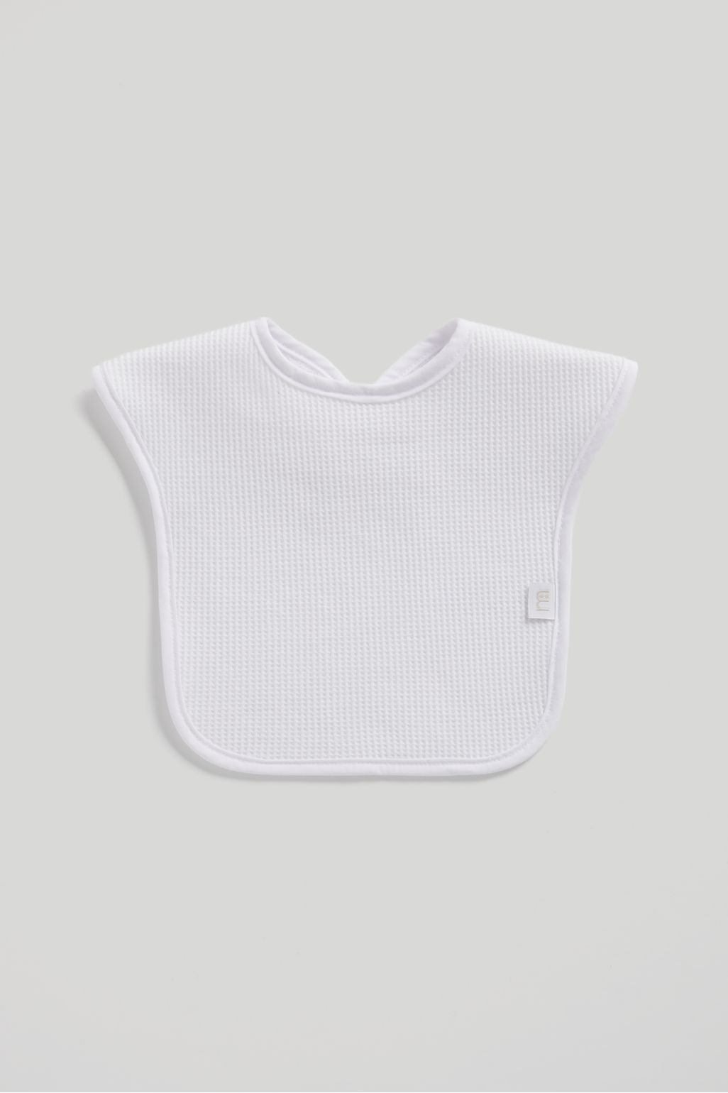 mothercare waffle/terry reversible bibs - 3 pack