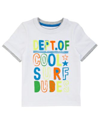 Mothercare Cool Surf Dude T-Shirt | tops, shirts & t-shirts | Mothercare