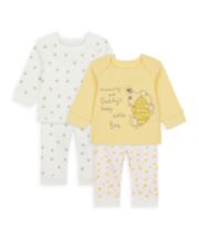 Mothercare Little Bee Pyjamas - 2 Pack