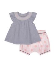 Mothercare Heritage Embroidered Blouse And Shorts Set
