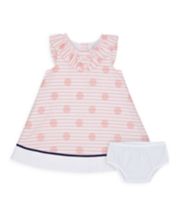 Mothercare Heritage Pink Spot Dress With Frills