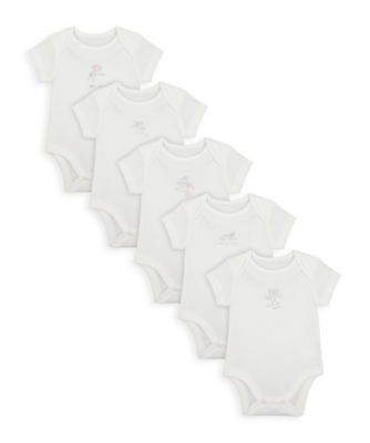 Mothercare Unisex Special Delivery Short Sleeve Bodysuits - 5 Pack