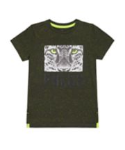 Mothercare Black Leopard T-Shirt