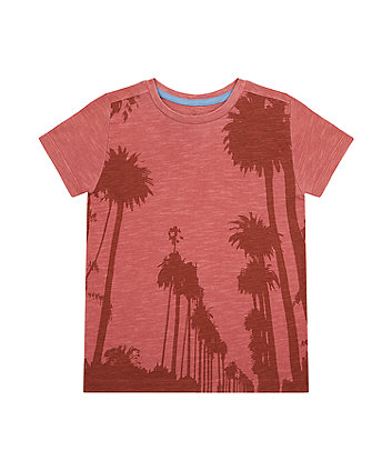 Mothercare Coral Palm Tree T-Shirt