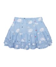 Mothercare Swan Tiered Jersey Skirt