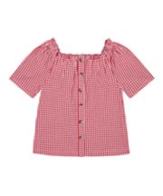 Mothercare Red Gingham Blouse