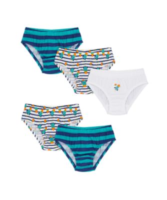 Mothercare Boys Rocket Briefs - 5 Pack