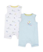 Mothercare Seaside Rompers - 2 Pack