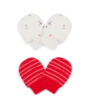Mothercare Little Garden Mitts - 2 Pack