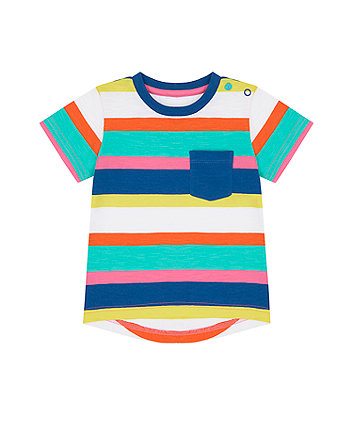 Mothercare Multi-Stripe T-Shirt