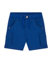 Mothercare Blue Cargo Shorts