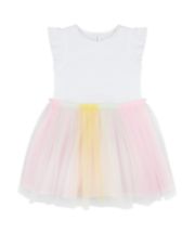 Mothercare Rainbow Tulle Skirt Twofer Dress