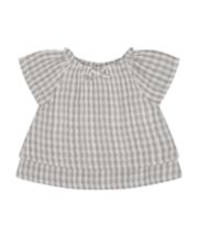 Mothercare Grey Gingham Blouse