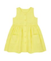 Mothercare Yellow Broderie Dress