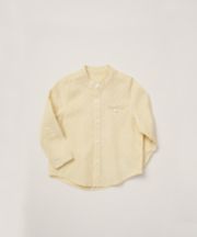 Mothercare Yellow Printed Grandad Shirt