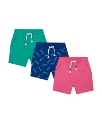 Mothercare Save The Rainforest Shorts - 3 Pack
