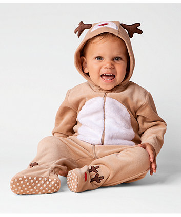 Mothercare Reindeer Dress Up All In One - dress ups - Mothercare