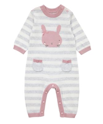Mothercare Bunny Knitted All in One - all in ones - Mothercare