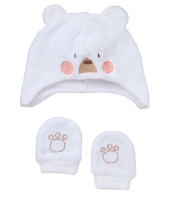 Mothercare Bear Hat And Mitts