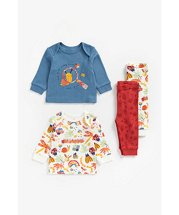 Mothercare Little Bug Pyjamas - 2 Pack