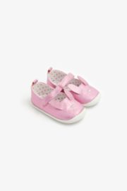 Mothercare Pink Bunny Crawler Shoes