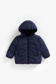 Mothercare Navy Fleece-Lined Jacket