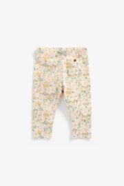 Mothercare Floral Ribbed Leggings