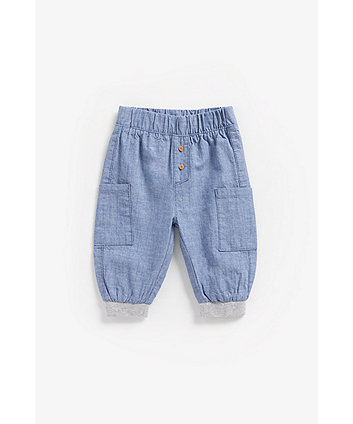 Mothercare Chambray Harem Trousers