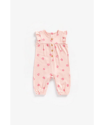 Mothercare Pink Spot All In One