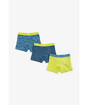 Mothercare Dino Trunk Briefs - 3 Pack