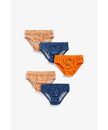 Mothercare Galaxy Briefs - 5 Pack