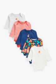 Mothercare Forest Friends Bodysuits - 5 Pack