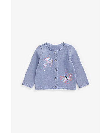Mothercare Embroidered Knitted Cardigan