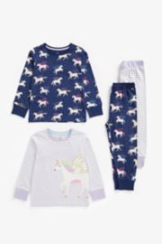 Mothercare Unicorn Pyjamas - 2 Pack